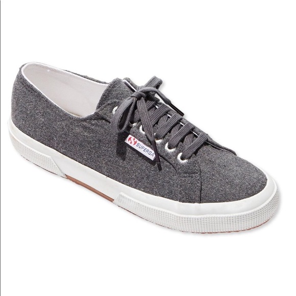 superga wool slip on